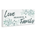 thumbnail image 3 of Stupell Industries Love Makes Family with Herbs Quotes and Sayings Painting Wrapped Canvas Canvas Art Print Wall Art, 30 x 13, 3 of 7