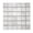 Blanco, variant on The Tile Life Nimbus 4" x 4" Blanco Matte Porcelain Mosaic Tile Sample, 1 Piece