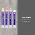 thumbnail image 2 of Sakura Solid Marker - Mess-Free Paint Marker Set for Indoor & Outdoor Applications - Multi-Surface - No Drip - Quick Drying - Trimmable Tip - Non-Toxic - Lemon, Orange, Pink & Green - 4 Count, 2 of 7