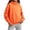 Orange, variant on Zylanna Girls Hoodie Sweatshirts, Classic Hooded Long Sleeve Loose Fit Solid Color Casual Pullover Tops for Fall Red Size 7-8