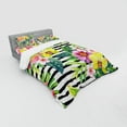 thumbnail image 3 of Ambesonne Floral Bedding Set 3 Pcs, Various Flowers Bouquet, Twin XL, Multicolor, 3 of 3