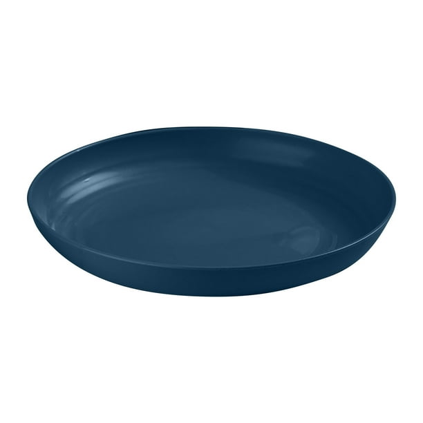 Pisexur Batería de cocina Platos para verduras, platos redondos grandes anticaída, platos para aperitivos, platos para huesos, platos para basura y platos para ensala para la cocina del hogar