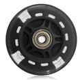 thumbnail image 2 of Maytalsory Roue de Trottinette pour Enfants en Métal PU Universelle 80mm Réparation Patin à Roulettes Patin en Ligne Roues d'Éclairage Colorées Accessoires Noir, 2 of 6