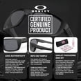 thumbnail image 6 of Oakley OO9367 Drop Point Rectangle Shaped Non-Polarized Sunglasses for Men - Includes Official Eyewear Kit - Matte Black Frame with Grey Lens, 6 of 7