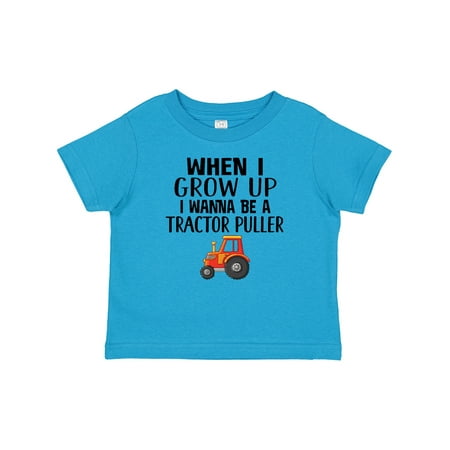 

Inktastic Power Pulling Future Tractor Puller Gift Baby Boy or Baby Girl T-Shirt