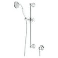 thumbnail image 6 of Rohl 1300E Spa Shower 1.8 GPM Single Function Hand Shower Package - Chrome, 6 of 6
