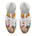 thumbnail image 6 of 2024 Seashell On The Beach Women Or Men Lace Up Flat Sneakers Female Mesh Walking Footwear, 6 of 8