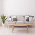 thumbnail image 5 of Ambesonne Throw Pillow Cover 4 Pack, , 18", Pale Rose and Grey, 5 of 7