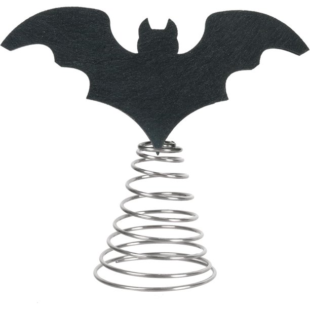 Árbol de Navidad Topper Wansheng Bat Mini Árbol Superior Decoraciones Extrañas Wansheng Árbol Superior Fiesta Mini Decoraciones