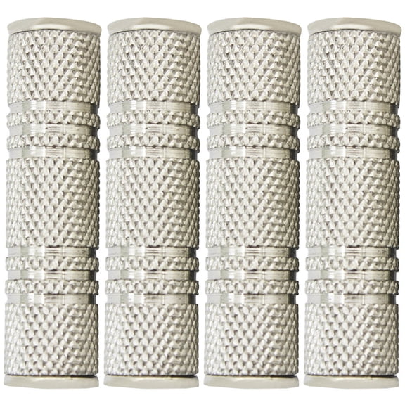 LOLIPPYY 4Pcs Guitar Audio Adapter 3.5mm to 3.5mm Stereo Jack Converter for Amplifier