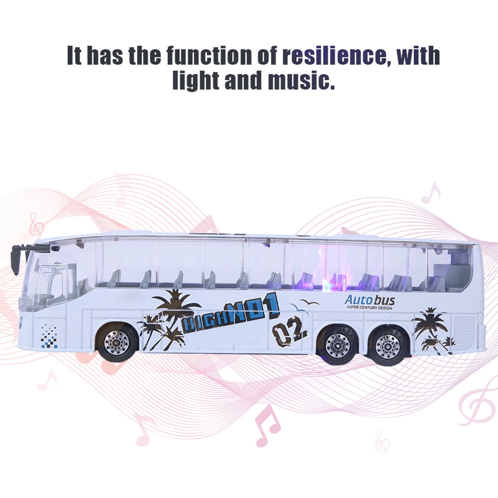 Simulation alliage voiture Bus modèle tourisme touristique Double Simulation alliage voiture Bus modèle tourisme touristique Double