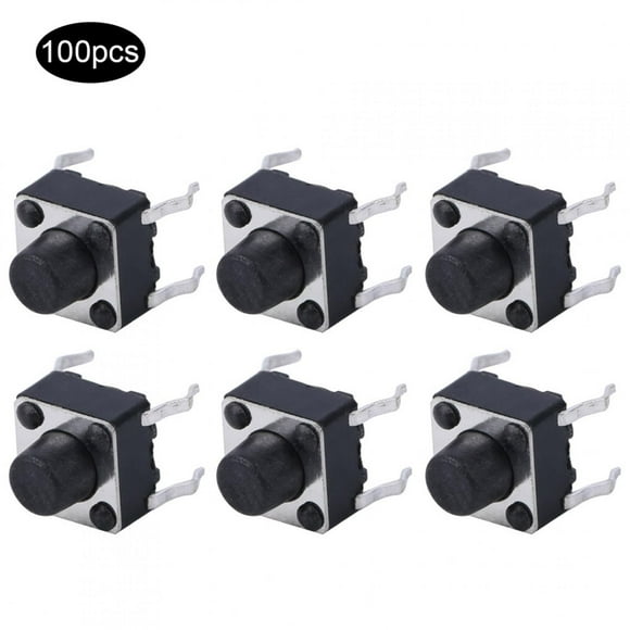 Tact Switch, 100pcs Push Button Switch, Mini Stable PCB Circuit Motherboard For Printed Circuit Board