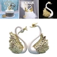 thumbnail image 4 of 2x 2 uds., Adorno de tarta de cisne romántico, adorno de postre para hornear, adorno decorativo, suministros de decoración de tarta y cumple Yuyangstore adorno de torta, 4 of 7