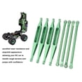 thumbnail image 4 of Upper Lower Suspension Links, Exquisite Bright Color High Strength RC Suspension Links Set  for 1/8 RC Car Silver Color,Green,Blue, 4 of 7
