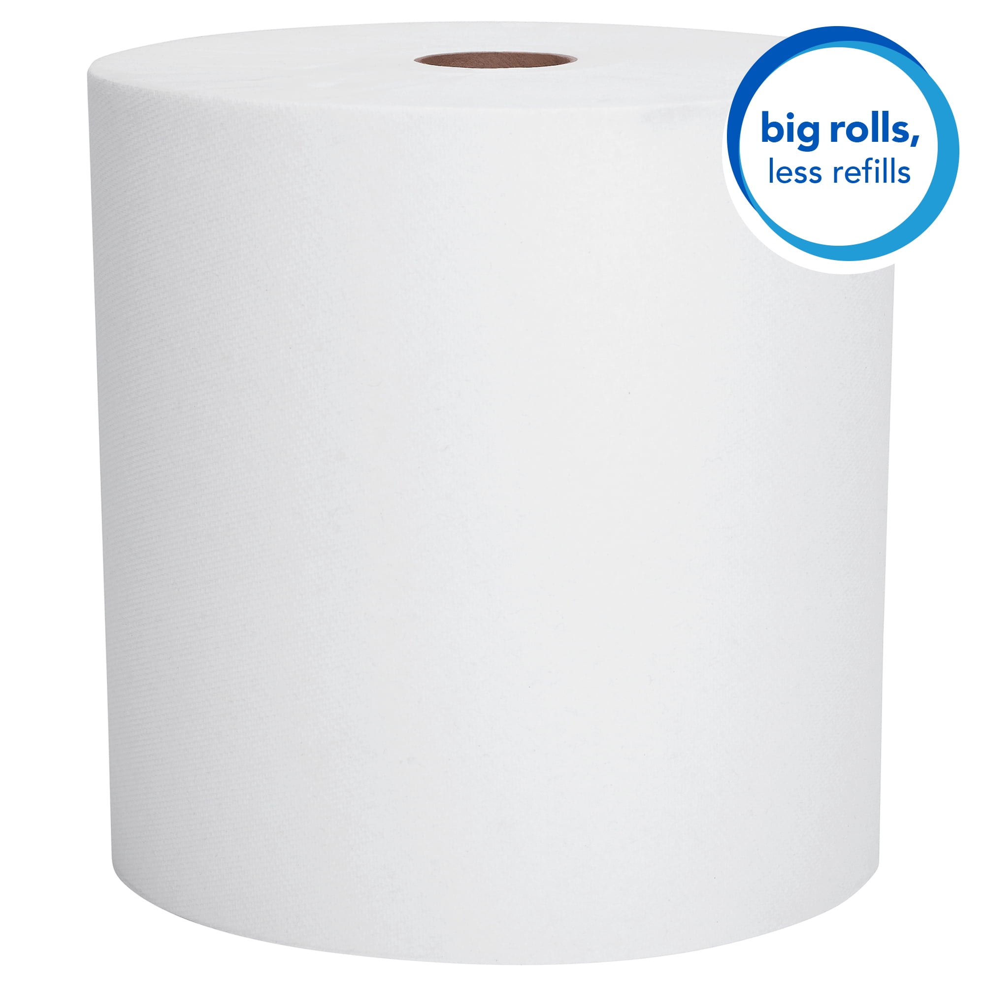 Scott Professional Essential Universal High-Capacity Hard Roll Paper Towels, Bulk (02000), Hardwound 1.75" Core, White, Compact Case (6 Rolls at 950' Each, 5,700'/Case)