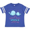thumbnail image 3 of Inktastic My Great Aunt Whale-y Loves Me Boys or Girls Toddler T-Shirt, 3 of 5