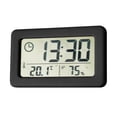thumbnail image 2 of 4x Reloj Despertador Digital Temperatura Interior Colgante Hogar Escritorio Sala De, 2 of 6