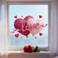 thumbnail image 5 of Valentine’s Day 3D-Look Balloon Static Window Clings - Removable PVC Decals for Home/Office Windows, Cute Cartoon Decor for Valentine’s Day, No-Adhesive Easy-to-Apply Stickers, 4*3*2in, Multicolor, 5 of 6