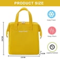 thumbnail image 2 of Bolsa de almuerzo aislada, bolsa de conveniencia simple, bolsa de almacenamiento en frío, bolso de almuerzo, lonchera, mujeres y hombres, trabajo de picnic para adultos, senderismo en la playa, 2 of 5