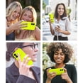 thumbnail image 2 of PLUHKN-Magnetic for iPhone 17 Case,Compatible with Magsafe,Classic Liquid Silicone Mobile Phone Case,Integrated Camera Control Button,Anti-Scratch Microfiber Lining, Neon Yellow, 2 of 4