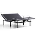Lucid Premium Adjustable Bed Base with Zero Clearance, Queen