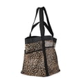 thumbnail image 3 of No Boundaries Women's Mesh Tote Bag, Leopard, 3 of 6