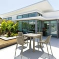 thumbnail image 2 of Compamia Air Square Dining Set with 4 Chairs Taupe, 2 of 4