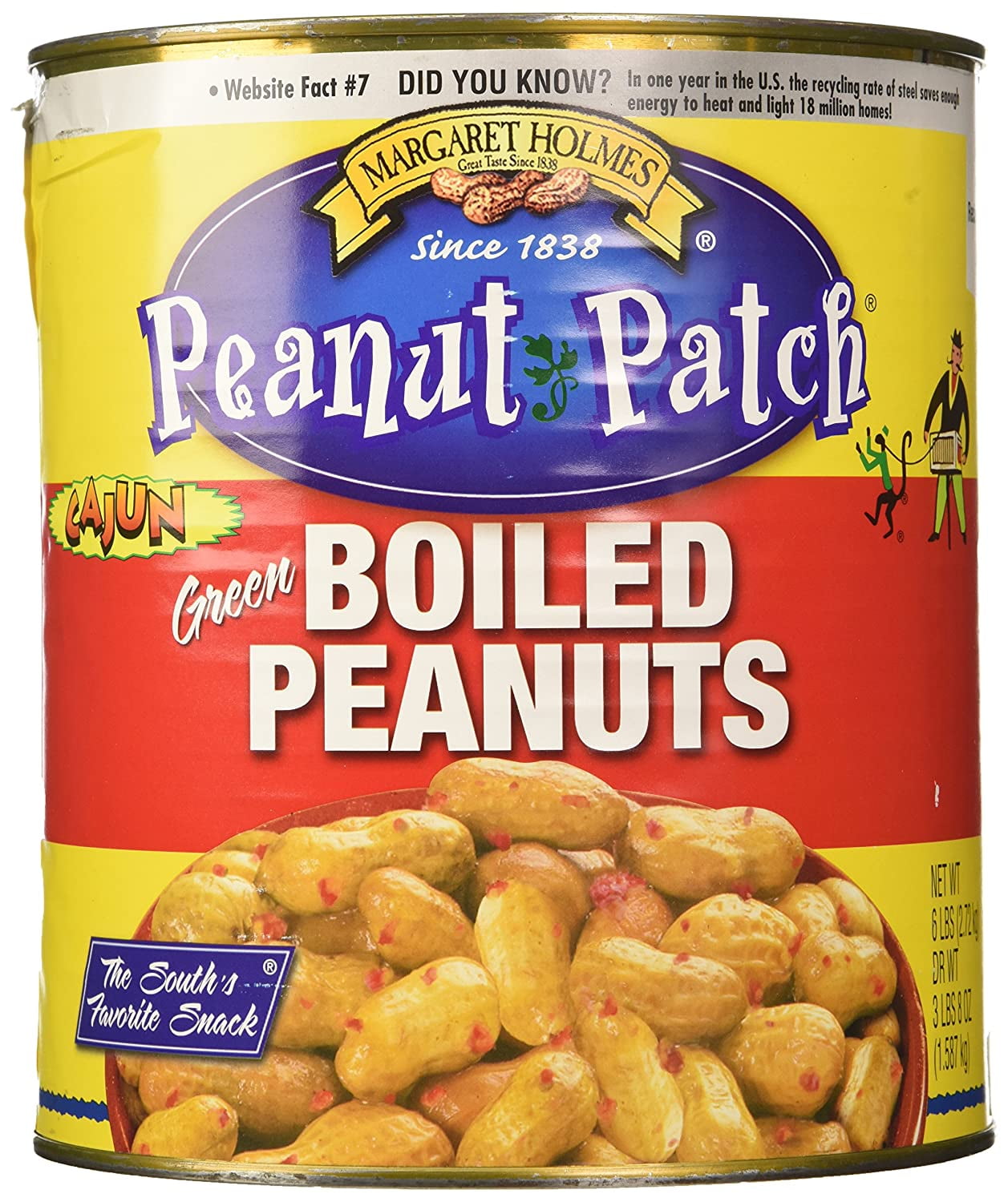 Margaret Holmes Green Cajun Boiled Peanuts 6lb