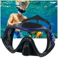 thumbnail image 6 of Adjustable Anti-Fog No Leaking Clear View Swim Goggles with Nose Cover Snorkel Diving Mask BLUE, 6 of 8