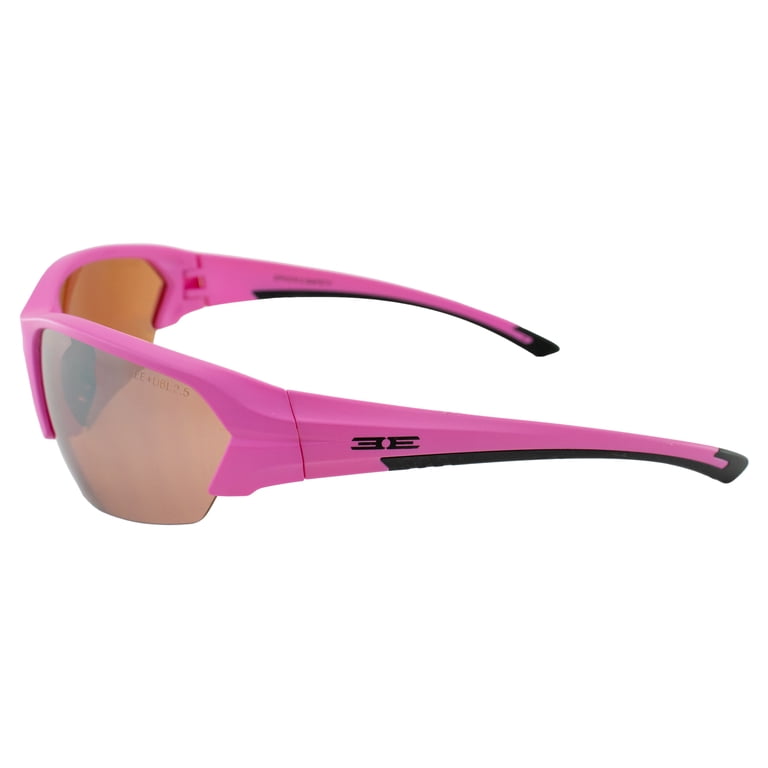Epoch2 Wake Inlaid Rubber Sunglasses - Unisex Half-Frame With UV Protection