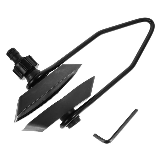 KONTONTY Lot de 1 Chasse d'Eau Marin Universel pour Moteur de Bateau Acier à Ressort Noir Élimination du Sel