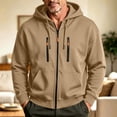 thumbnail image 5 of ZUBMGKTE Hoodies for Men Zip Up Hoodie Drawstring Casual Long Sleeve Pocket Hooded Sweatshirts, 5 of 7