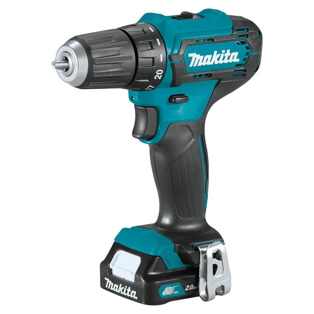 Taladro inalámbrico Makita FD09R1-R 12 V MAX CXT 2 baterías