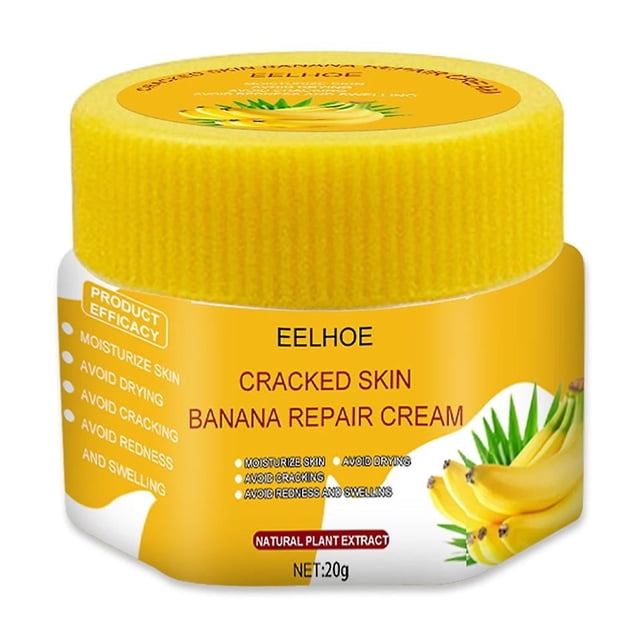 Crema bálsamo para talones agrietados HUOGUO para pies ásperos, secos y agrietados