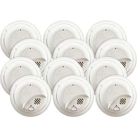 FIRST ALERT BRK 9120B-12 Hardwired Smoke Detector with Backup Battery  12-Pack