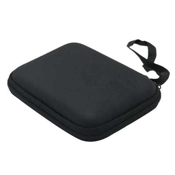 Shockproof Padded Hard Drive Carry Case For 2.5Inch External Drives And Accessories Water Resistance Storage Bag Pouch