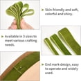 thumbnail image 5 of 3 Rolls 3 Style Velvet Ribbon Polyester Ribbon Single Side for Gift Packing Party Decoration Olive 3/8~1 inch(10~25mm) 1 roll/style, 5 of 9