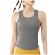 thumbnail image 1 of Tops de Yoga para Mujeres Manga Corta Cuello Redondo Deportes Elásticos, Top Ajustado para Primavera Verano Y Otoño, 1 of 4