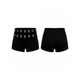 thumbnail image 2 of LMLYSoH Women Trendy Foldover Shorts Metal Circle Decor Micro Shorts Slim Fit Summer Shorts, 2 of 7