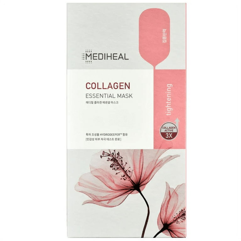 プランエス　　おまけMEDIHEAL COLLAGEN シートマスク Mediheal Official Best Korean Collagen Essential Face Mask