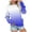 Light Blue, variant on VANLOFE Women's Long Sleeve Sweatshirt Women's Gradient Crewneck Sweatshirt Trendy Warm Sweatshirt for Women Wine Sweatshirt XL