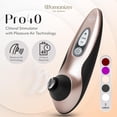 thumbnail image 2 of Womanizer Pro40 Rechargeable Personal Massager for Women with 6 Intensity Levels, Waterproof Design, Rose Gold Edition, 2 of 6