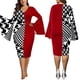 thumbnail image 3 of Txlixc Vestido de mujer con mangas en forma de campana Txlixc moda, 3 of 8
