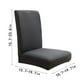 thumbnail image 4 of Funda de Silla Elástica Lisa Cepillada | Cubierta Suave y Cómoda | Ajuste Universal 15.7-19.7in | Lavable, Elástica de Spandex y Poliéster | Protector de Asiento para Comedor, Oficina, Restaurante, 4 of 4