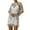 White, variant on Women's Glitter Sequin Two Piece Suspender Dress with Large Small Beads Mesh Overlay for Elegant Evening Party Wear White L