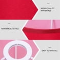 thumbnail image 3 of Red Lamp Shade Transparent Lamp Shades Bulb Shade Cover Fabric Lampshade Table Light Small Lamp Shade, 3 of 3