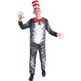 thumbnail image 1 of Dr. Seuss  Adult The Cat In The Hat Costume Set, 1 of 4