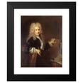 thumbnail image 2 of Antoine Pesne 15x18 Black Modern Framed Museum Art Print Titled - Jean Mariette (1660-1724), Engraver of the King (1723), 2 of 5