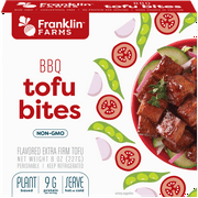 Nature Soy Refrigerated Barbeque Tofu Bites 8 Oz