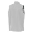 thumbnail image 3 of Men's Antigua  Heather Gray Wyoming Cowboys Brisk Full-Zip Vest, 3 of 3